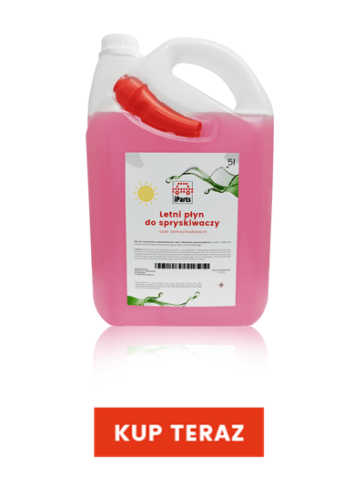 Letni płyn do spryskiwaczy