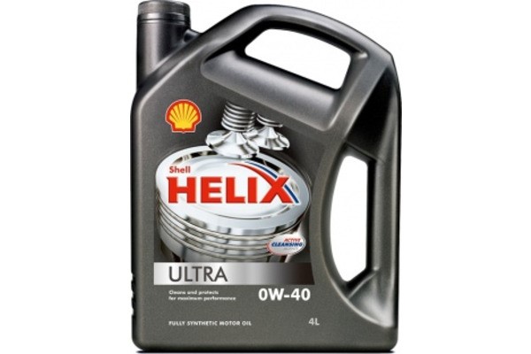 Olej SHELL Helix Ultra 0W40 4 litry