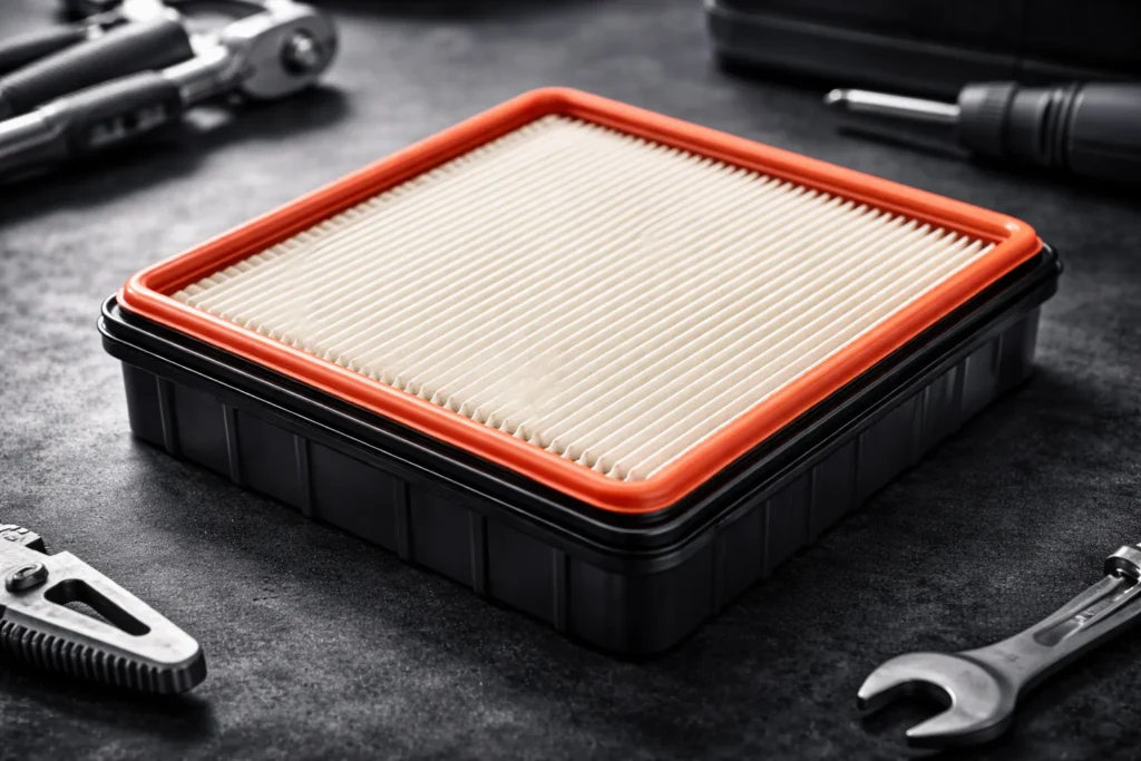 Czasem przyczyna jest prozaiczna. Zapchany filtr powietrza ogranicza dopływ tlenu, a zanieczyszczony filtr paliwa nie pozwala na dostarczenie odpowiedniej dawki oleju napędowego lub benzyny.