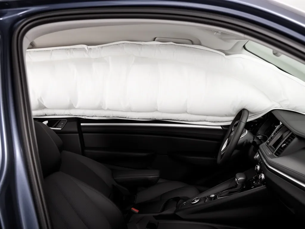 Skuteczność kurtyn wynika z ich dużej powierzchni, która pozwala na stworzenie kompleksowej bariery. Eksperci ds. bezpieczeństwa biernego wyróżniają dwie główne strefy działania.