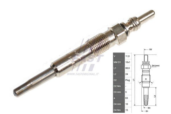 Świeca żarowa FAST FT82726