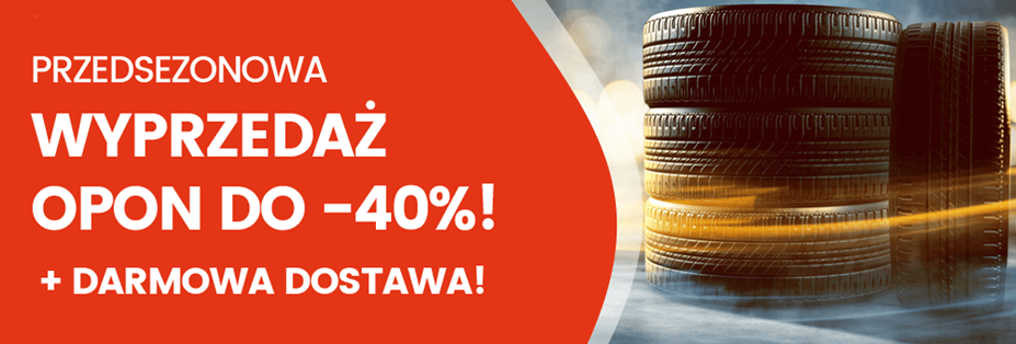 Komplet opon z darmową dostawą!