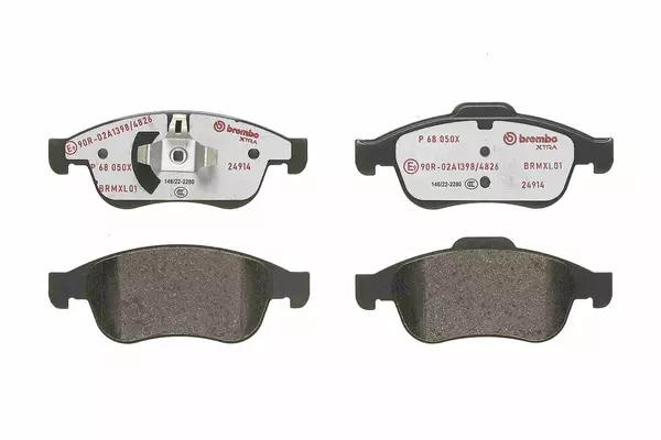 Klocki hamulcowe - komplet BREMBO XTRA LINE P 68 050X
