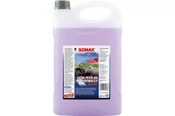 Letni płyn do spryskiwaczy SONAX Xtreme 4 litry