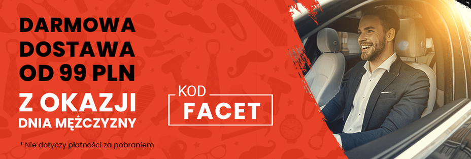 Dni darmowej dostawy od 99 PLN!