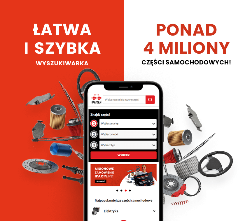 Łatwa i szybka wyszukiwarka / Ponad 4 mln części
