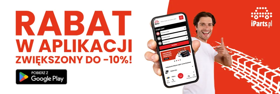 rabat w aplikacji iParts zwiększony do -10%