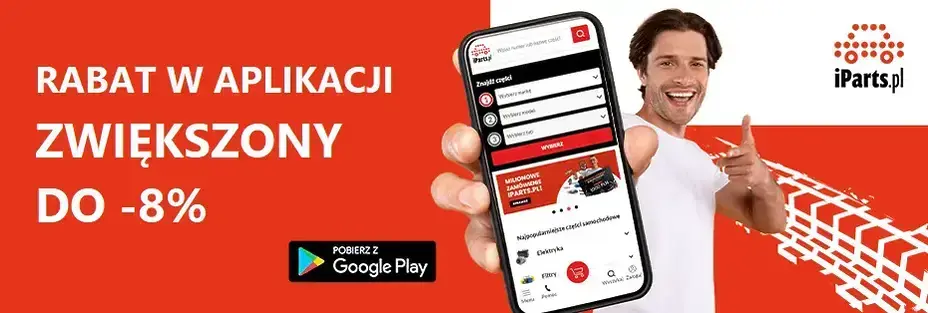 Rabat w aplikacji zwiększony do -8%!