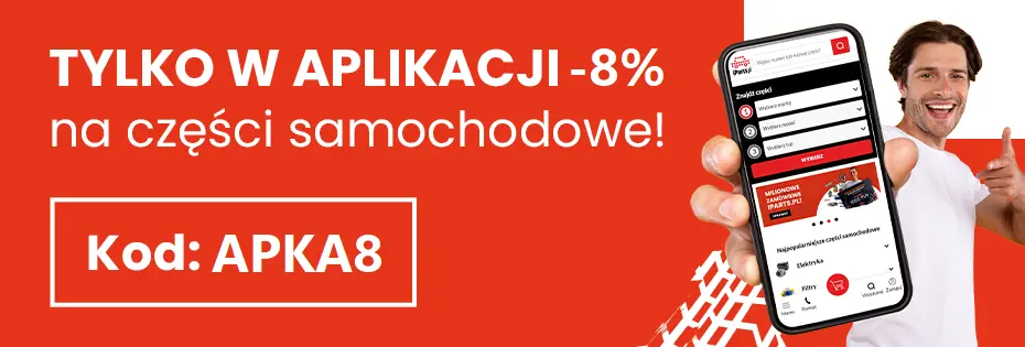 Zwiększone -8% w aplikacji